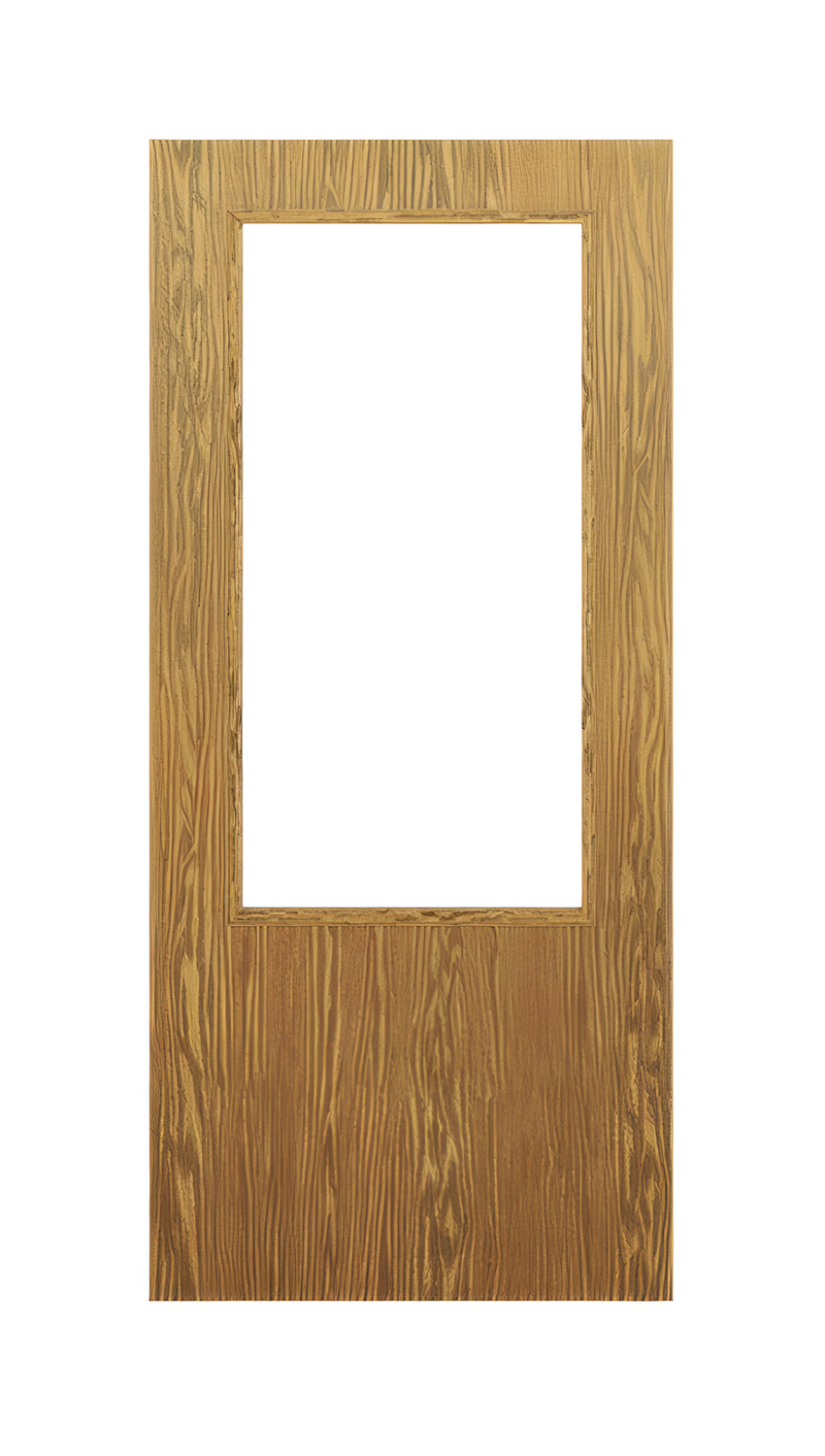 3/4-Lite Oak Grain